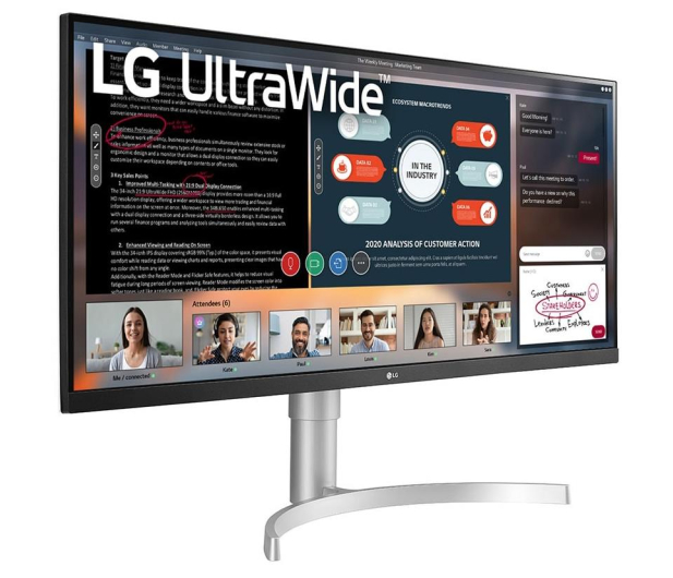 LG 34WN650-W HDR - 607249 - zdjęcie 2